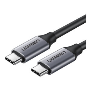 CHARGER CABLE (สายชาร์จ) UGREEN USB TYPE-C TO USB TYPE-C (50751) (GRAY)